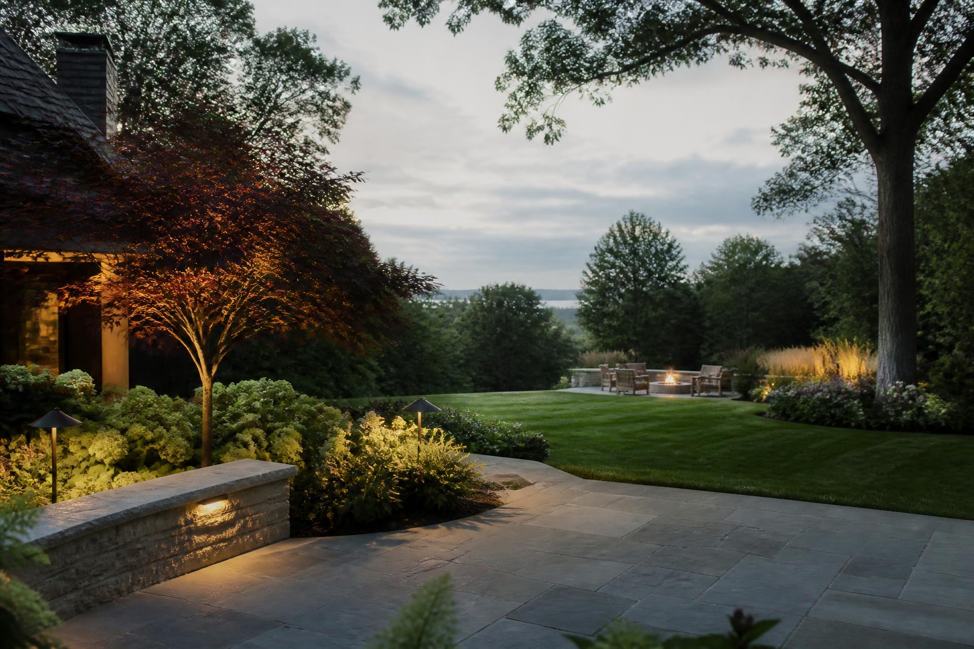 Backyard Entertaining Space